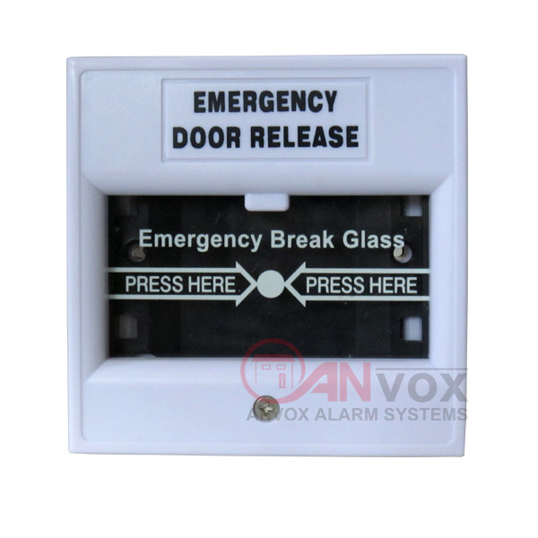 Break Glass Fire Emergency Exit Release